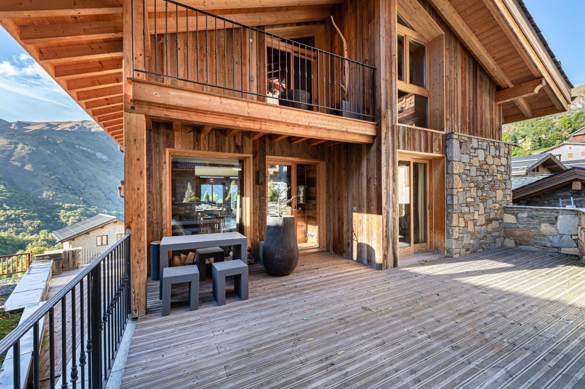 Home By U - Chalet 2 Saint-Martin-de-Belleville Bagian luar foto