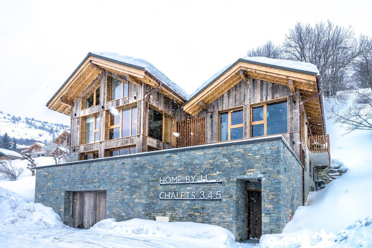 Home By U - Chalet 2 Saint-Martin-de-Belleville Bagian luar foto